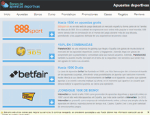 Tablet Screenshot of bonosdeapuestasdeportivas.com